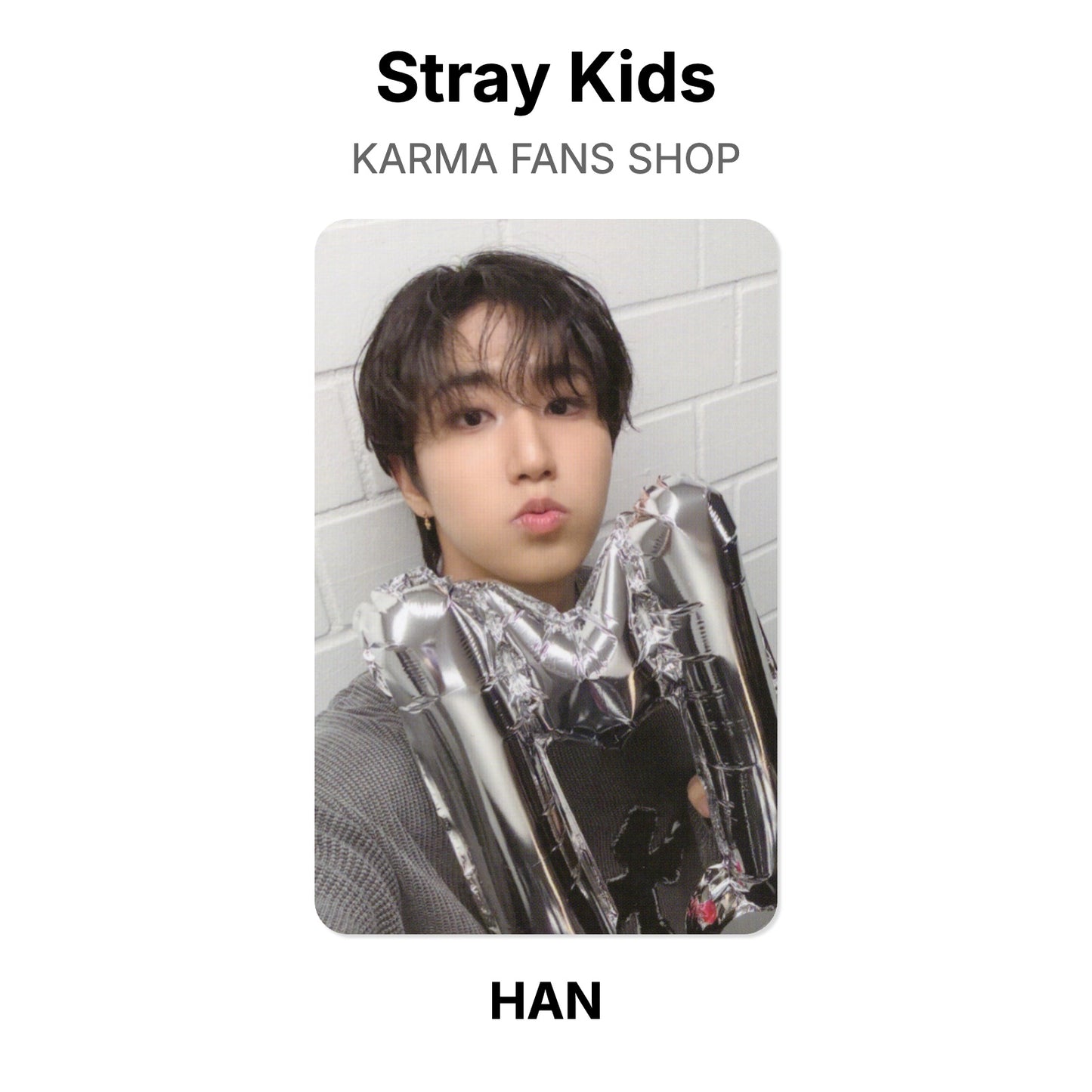 Stray Kids KARMA FANS SHOP โฟโต้การ์ดของแท้