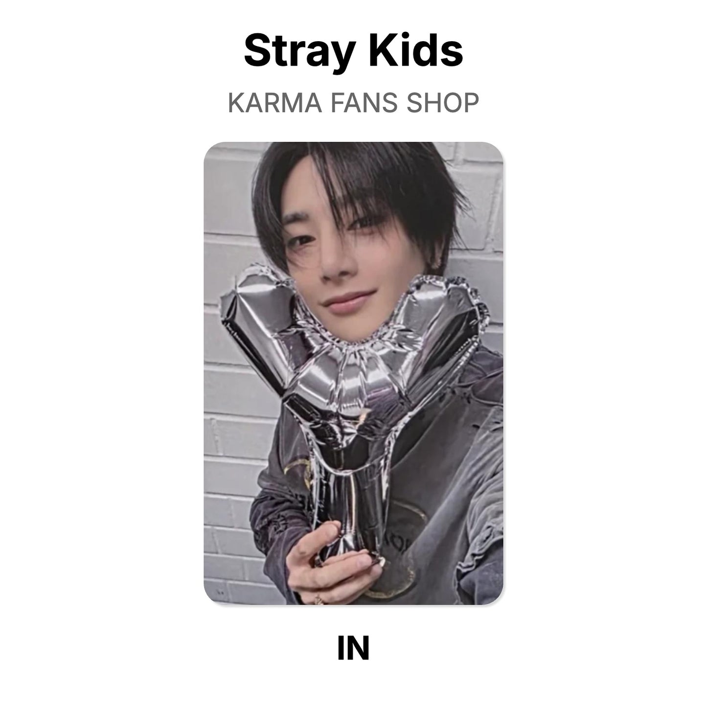 Stray Kids KARMA FANS SHOP โฟโต้การ์ดของแท้
