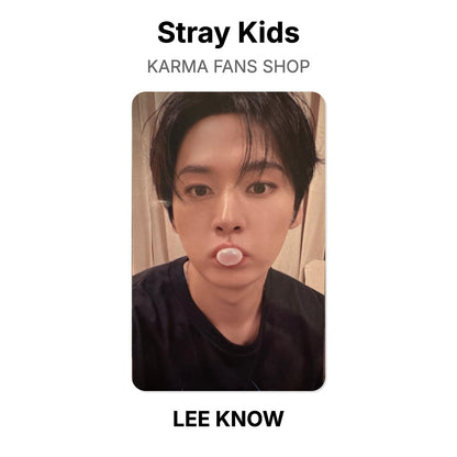 Stray Kids KARMA FANS SHOP โฟโต้การ์ดของแท้