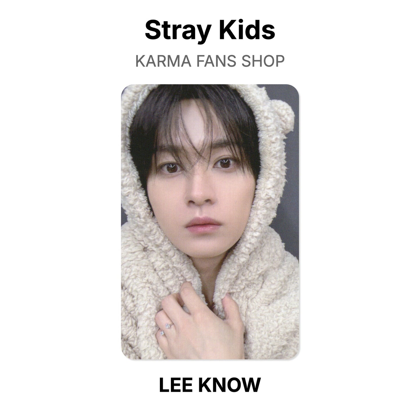 Stray Kids KARMA FANS SHOP โฟโต้การ์ดของแท้