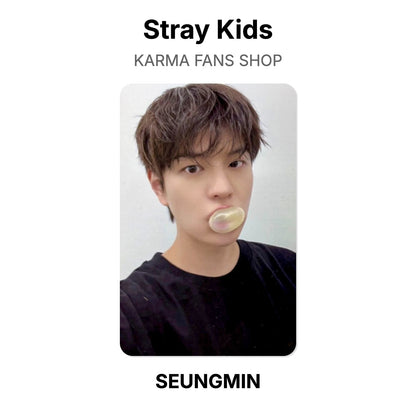 Stray Kids KARMA FANS SHOP โฟโต้การ์ดของแท้