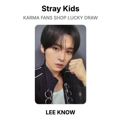 Stray Kids KARMA FANS SHOP LUCKY DRAW photocard oficial
