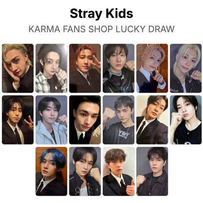 Stray Kids KARMA FANS SHOP LUCKY DRAW photocard oficial