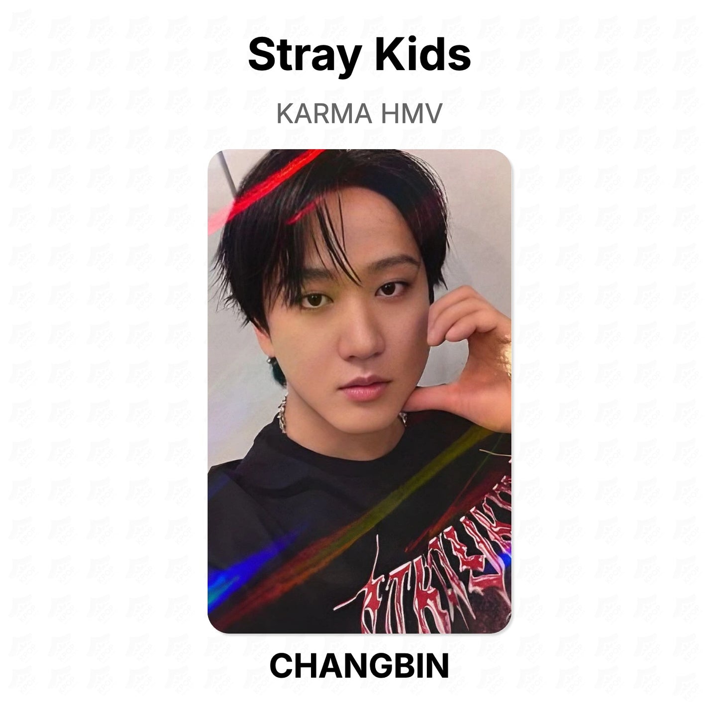 Stray Kids KARMA HMV Official Photocard