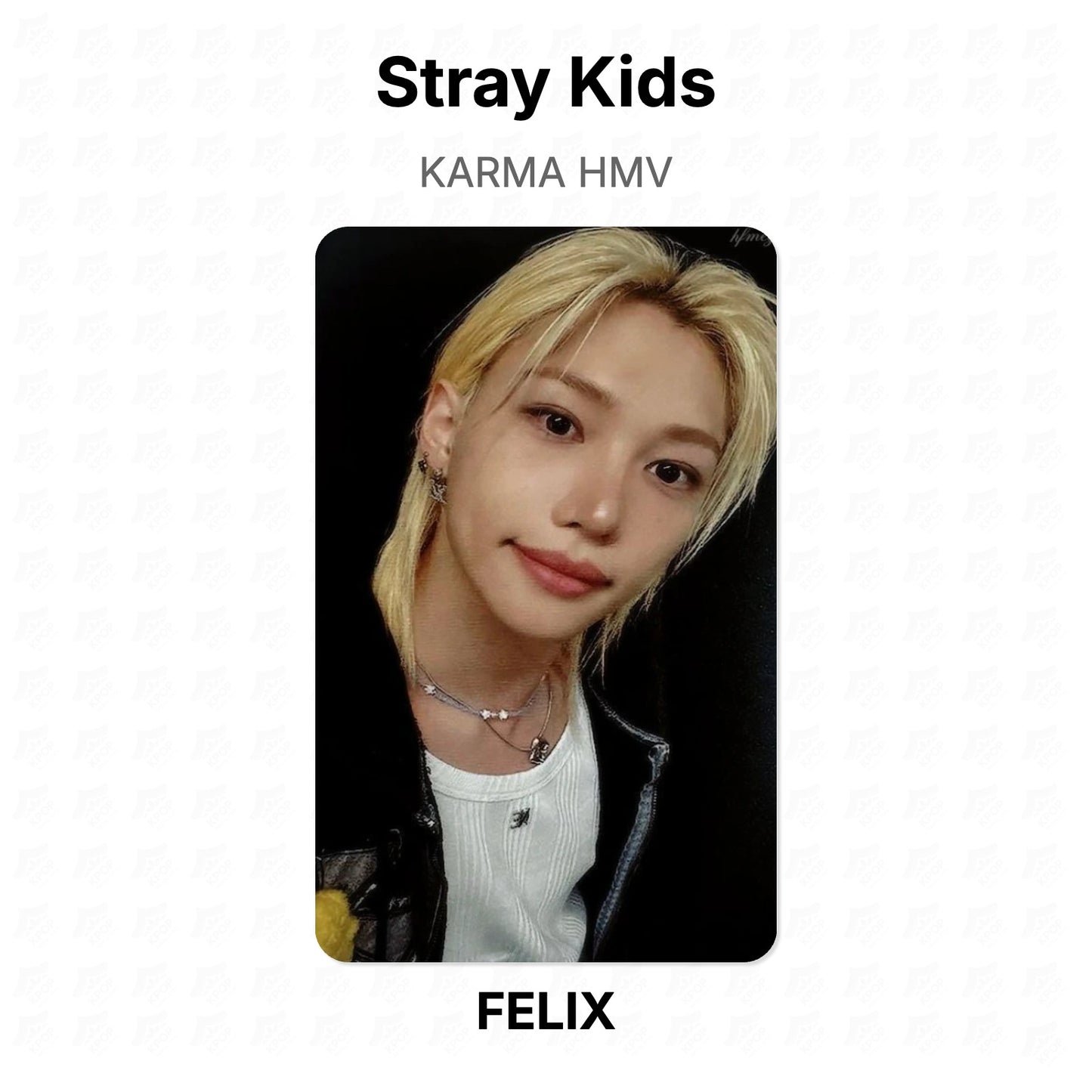 Stray Kids KARMA HMV Official Photocard