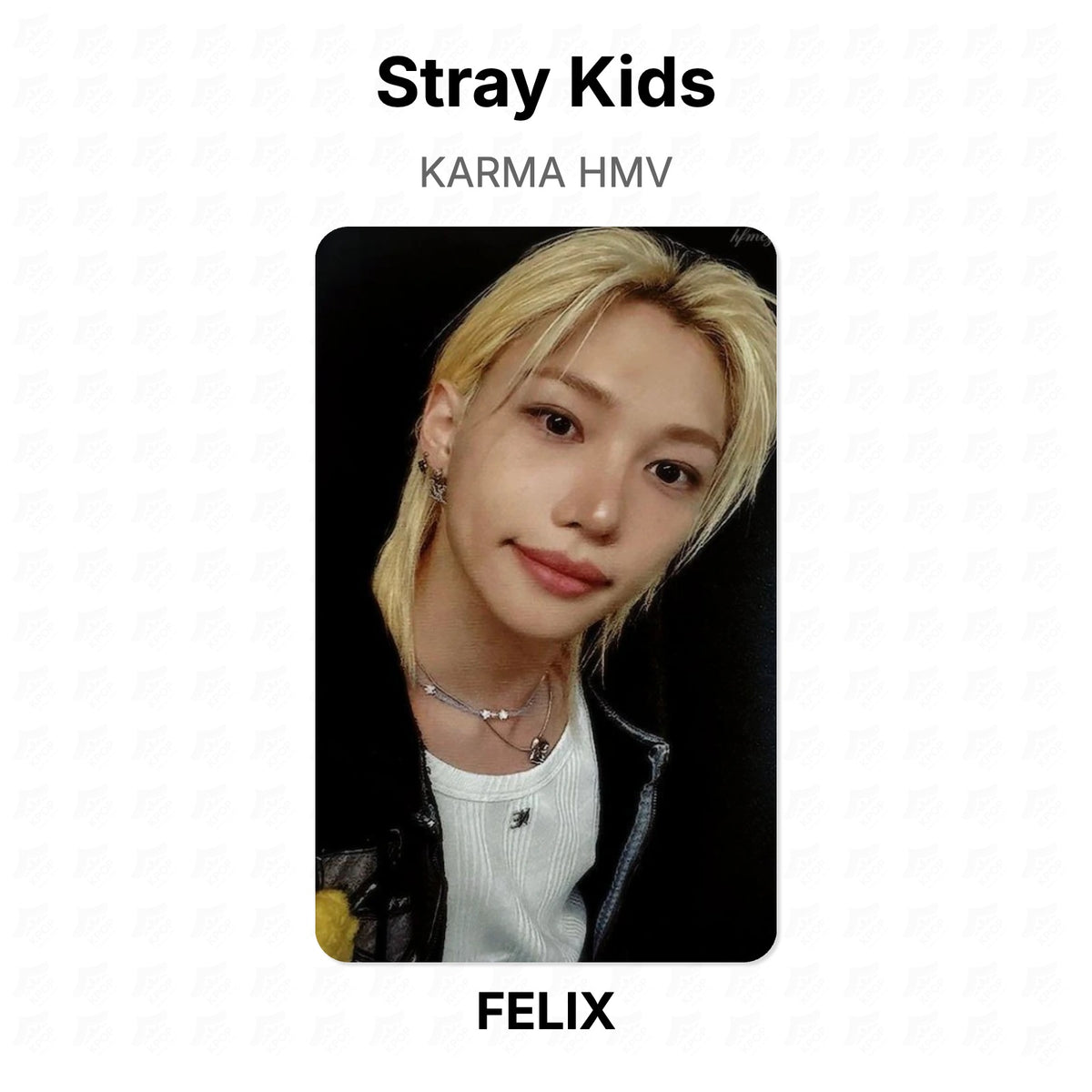 Stray Kids KARMA HMV Official Photocard