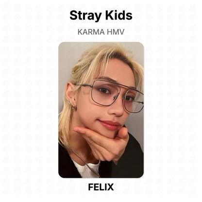 Stray Kids KARMA HMV Official Photocard
