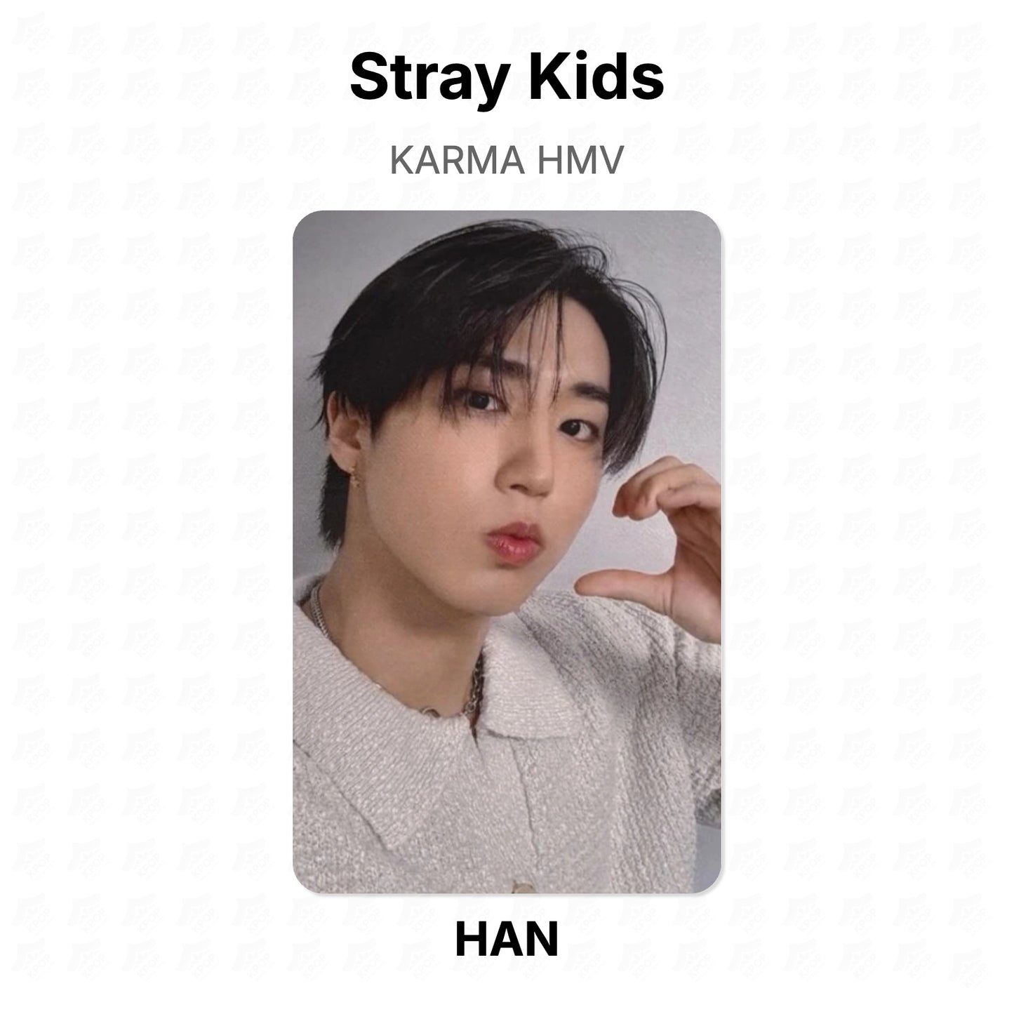 Stray Kids KARMA HMV Official Photocard