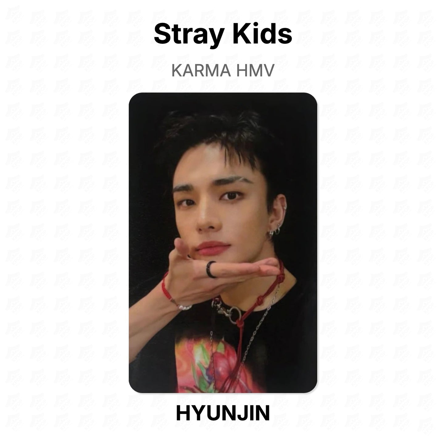 Stray Kids KARMA HMV Official Photocard