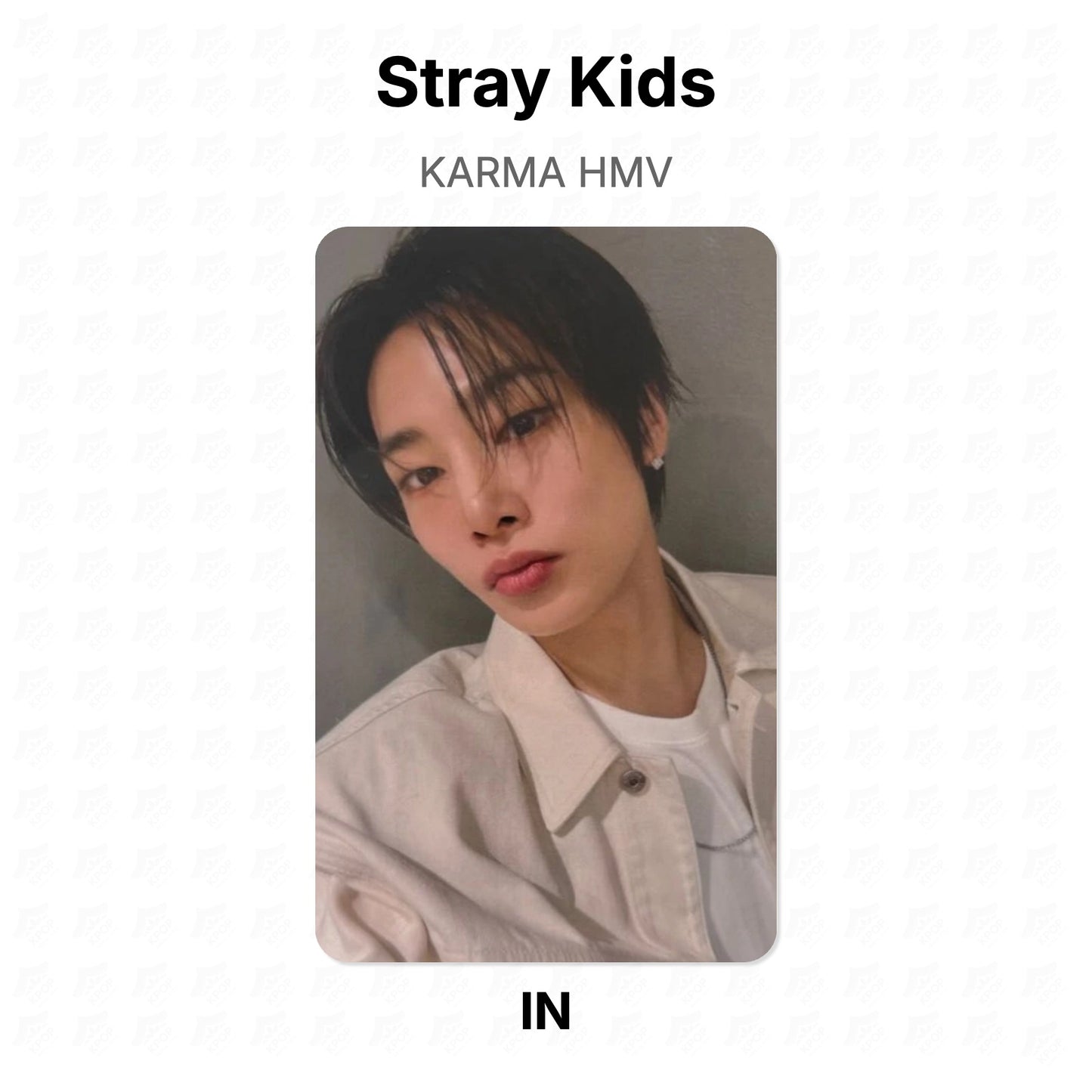 Stray Kids KARMA HMV Official Photocard