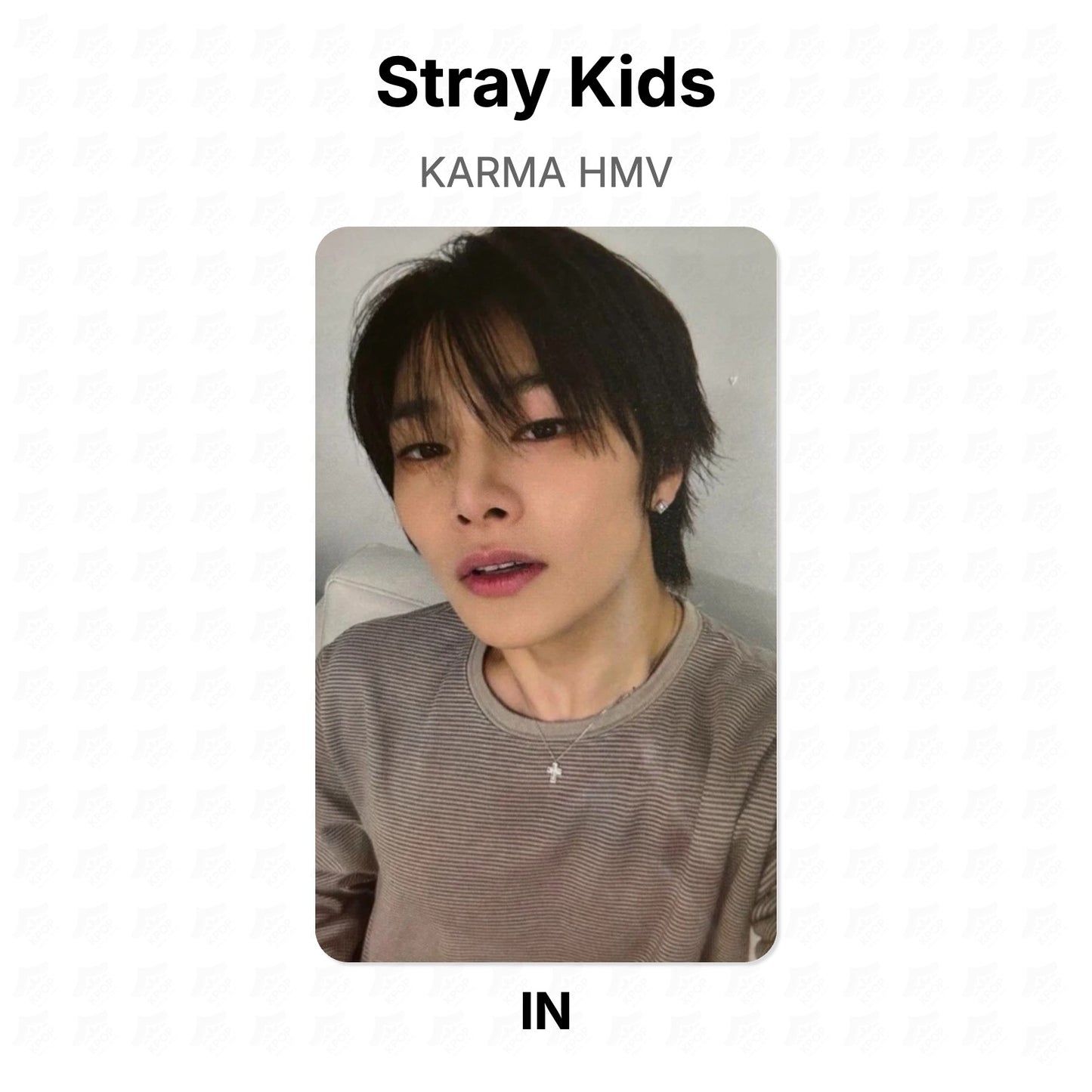 Stray Kids KARMA HMV Official Photocard