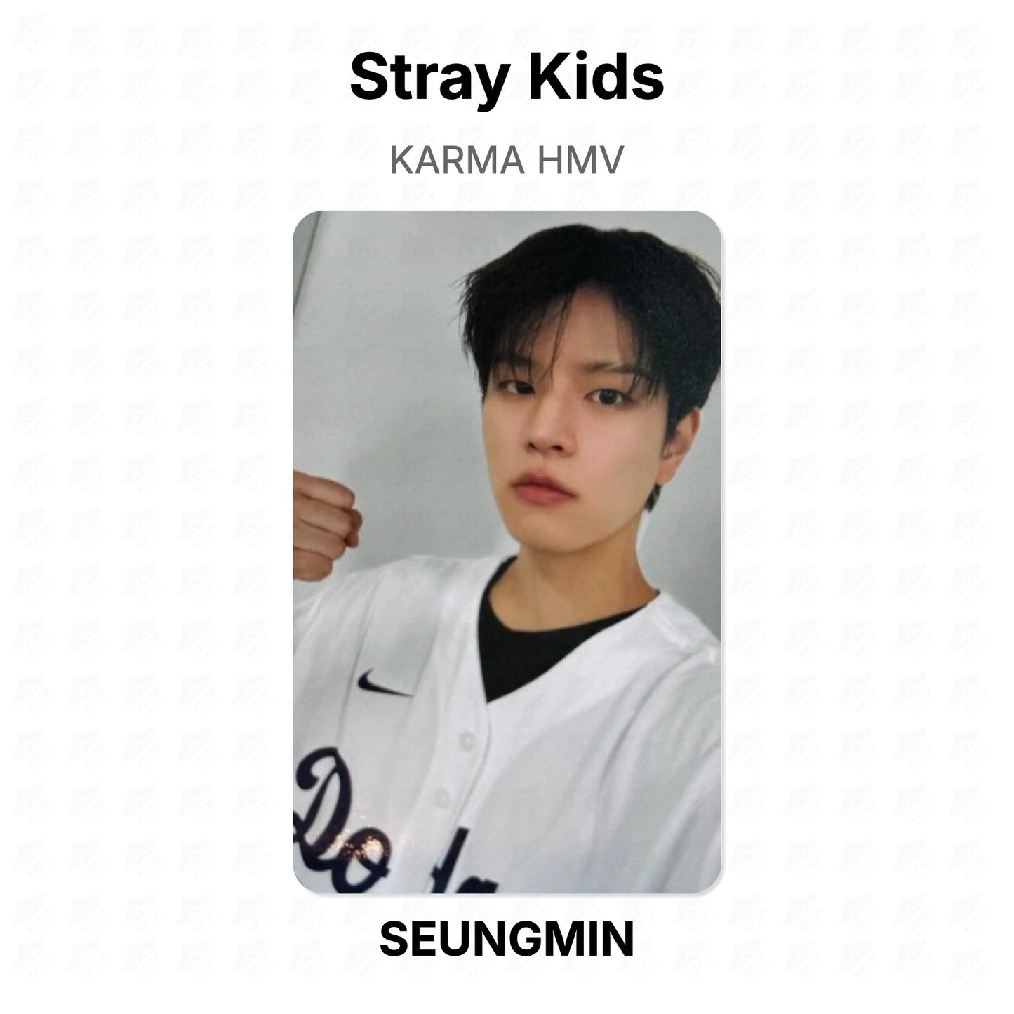 Stray Kids KARMA HMV Official Photocard