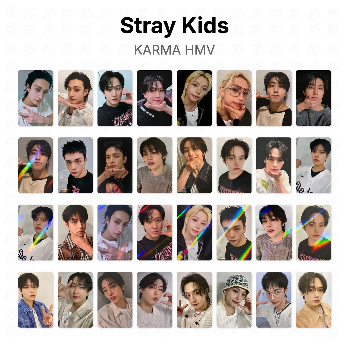 Stray Kids KARMA HMV Official Photocard
