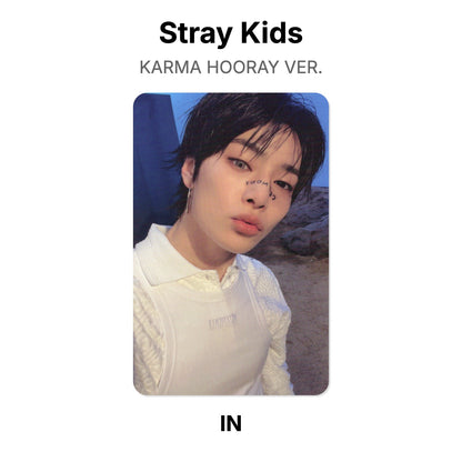 Stray Kids KARMA HOORAY VER. Offizielle Photocard