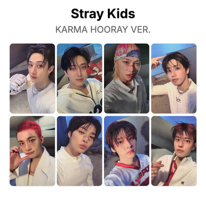 Stray Kids KARMA HOORAY VER. Offizielle Photocard