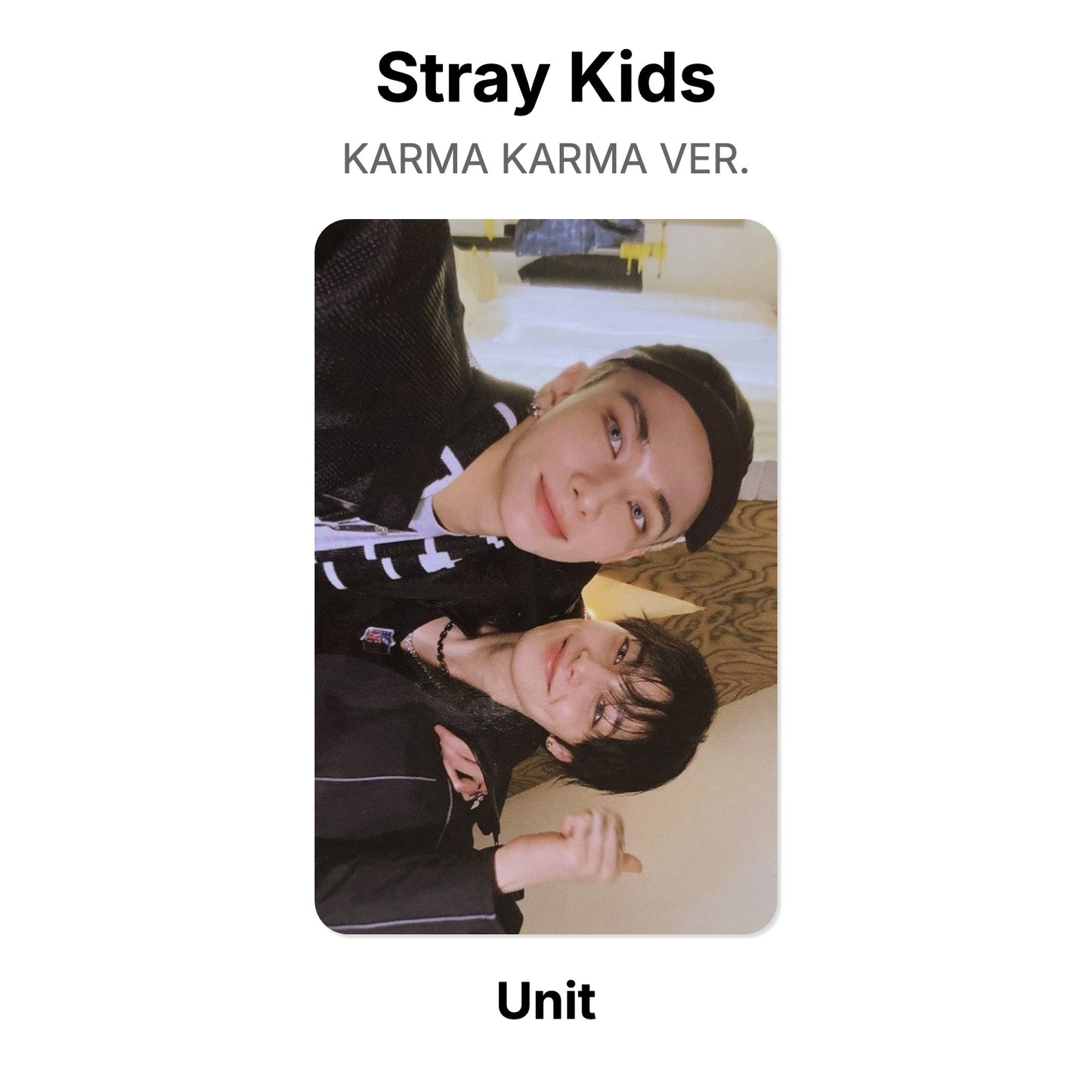 Stray Kids KARMA KARMA VER. Offizielle Photocard