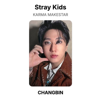 Stray Kids KARMA MAKESTAR Offizielle Photocard
