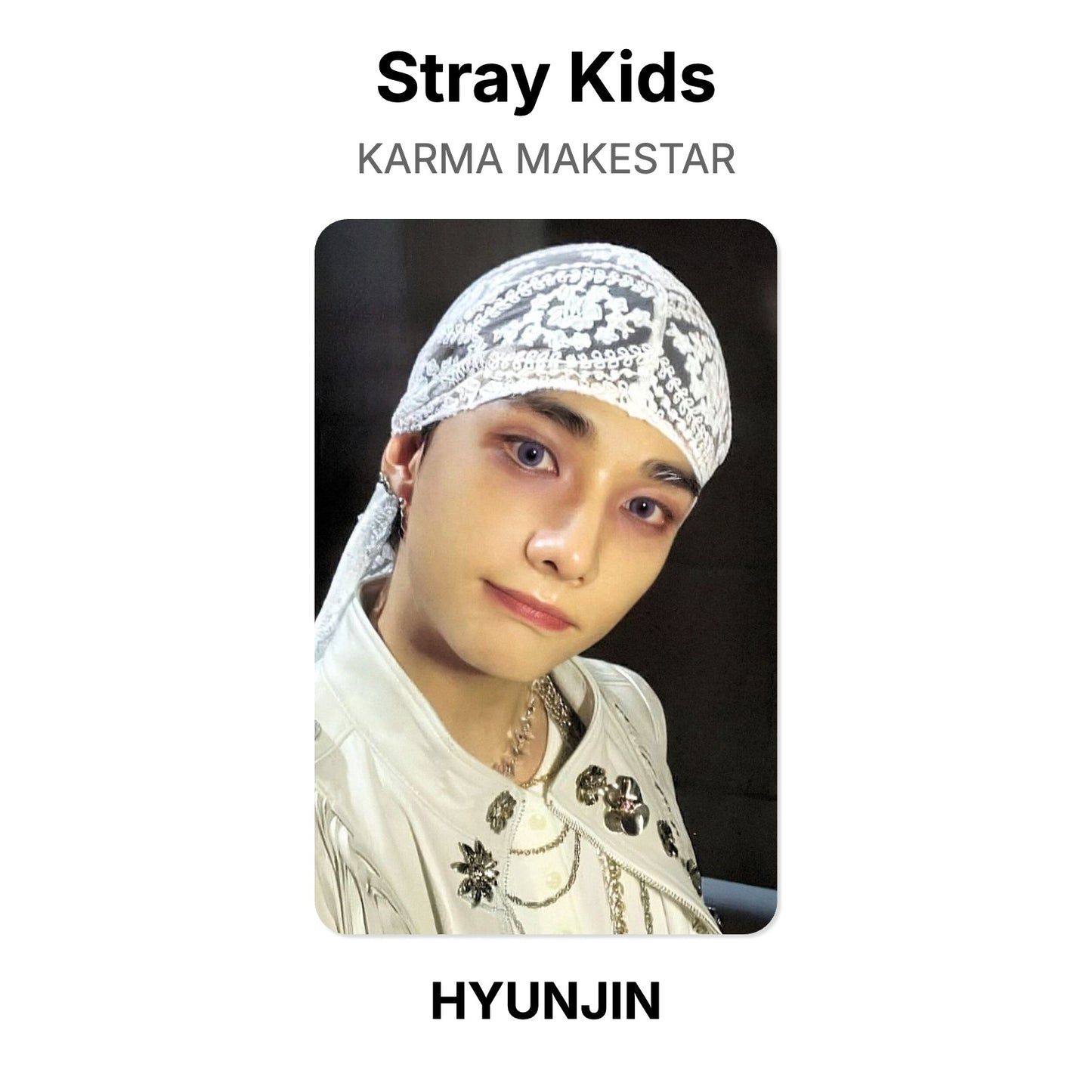 Stray Kids KARMA MAKESTAR Offizielle Photocard