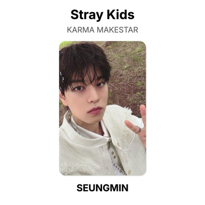 Stray Kids KARMA MAKESTAR Offizielle Photocard
