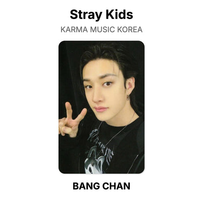 Stray Kids KARMA MUSIC KOREA virallinen Photocard