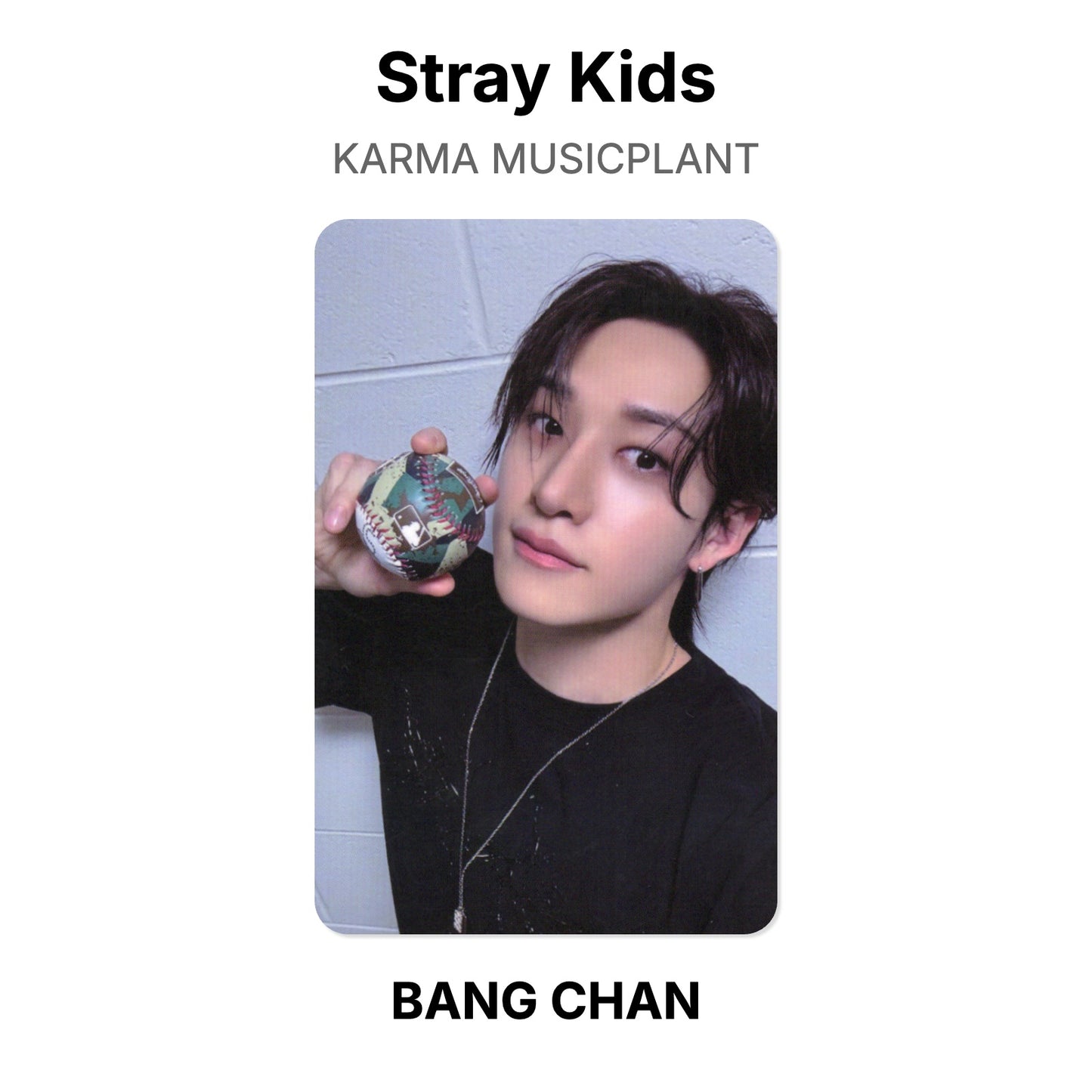Stray Kids KARMA MUSICPLANT officiellt Photocard