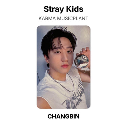 Stray Kids KARMA MUSICPLANT officiellt Photocard