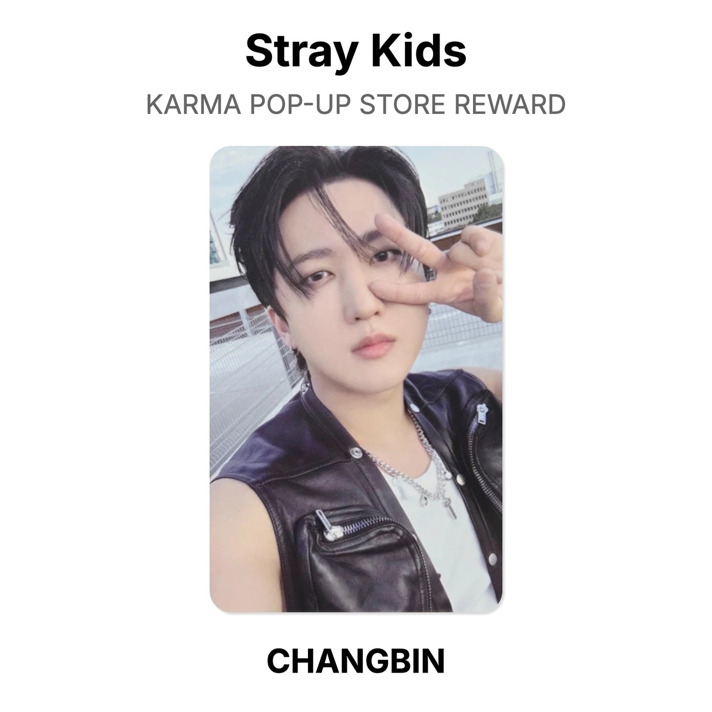 Stray Kids KARMA POP-UP STORE REWARD โฟโต้การ์ดของแท้