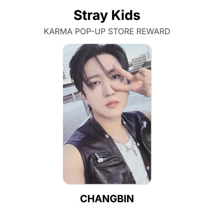 Stray Kids KARMA POP-UP STORE REWARD โฟโต้การ์ดของแท้