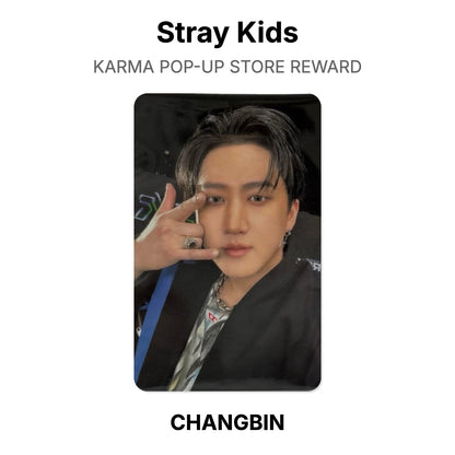 Stray Kids KARMA POP-UP STORE REWARD โฟโต้การ์ดของแท้