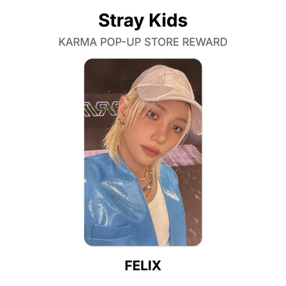 Stray Kids KARMA POP-UP STORE REWARD โฟโต้การ์ดของแท้