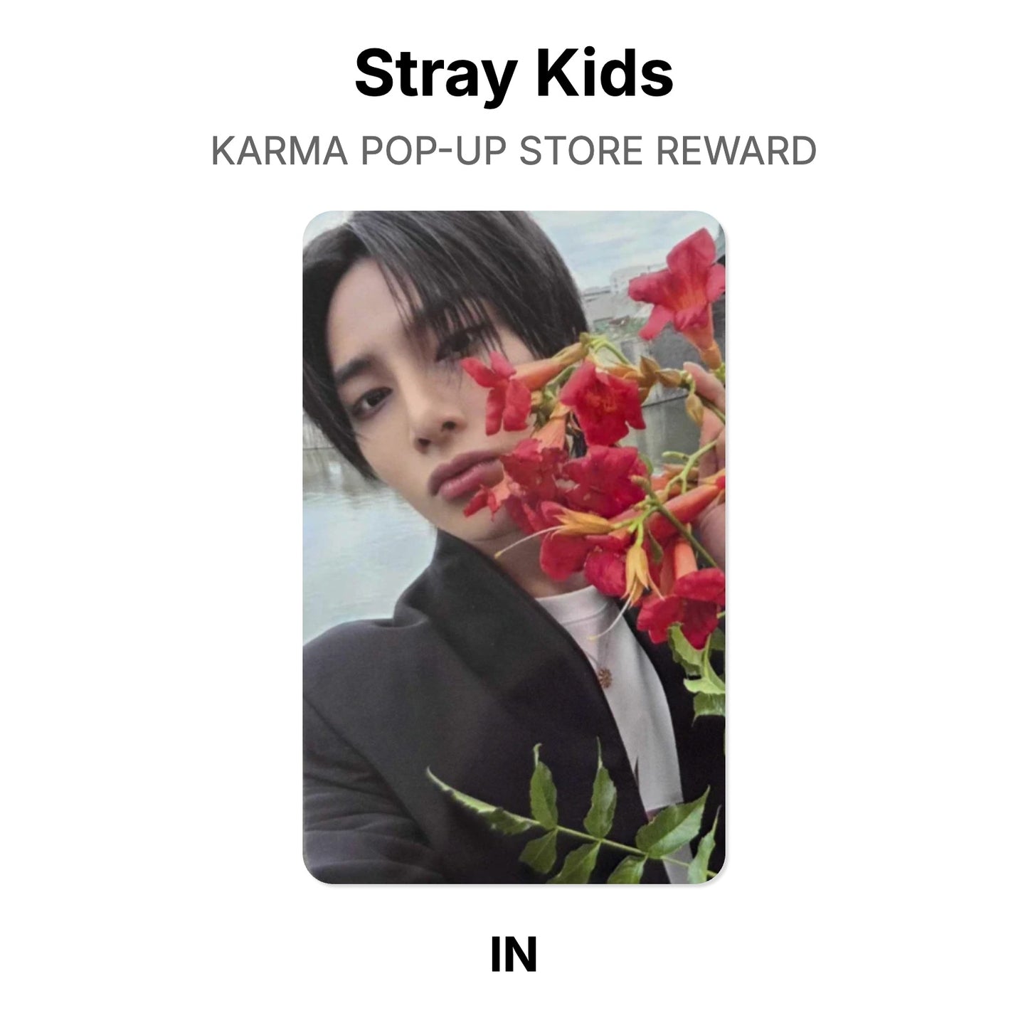 Stray Kids KARMA POP-UP STORE REWARD โฟโต้การ์ดของแท้
