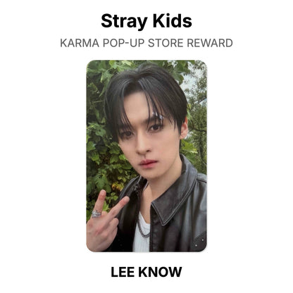 Stray Kids KARMA POP-UP STORE REWARD โฟโต้การ์ดของแท้