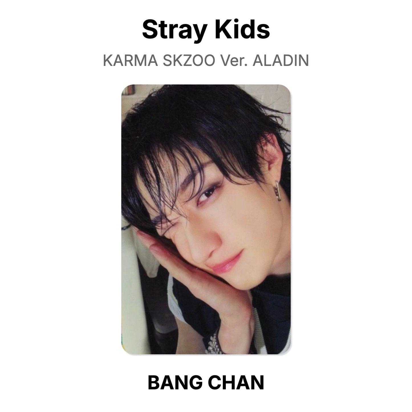 Stray Kids KARMA SKZOO Ver. ALADIN photocard oficial