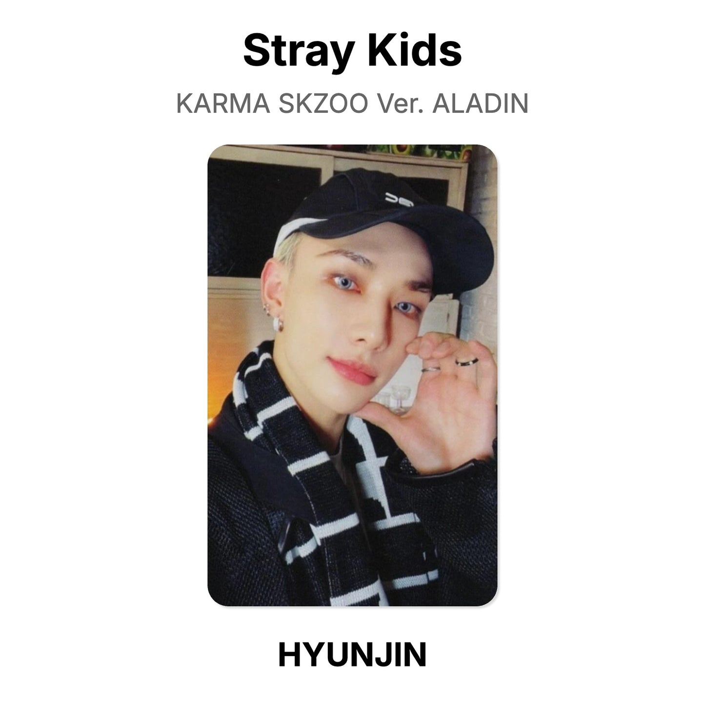 Stray Kids KARMA SKZOO Ver. ALADIN photocard oficial