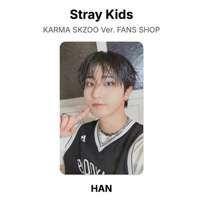 Stray Kids KARMA SKZOO Ver. FANS SHOP photocard officielle