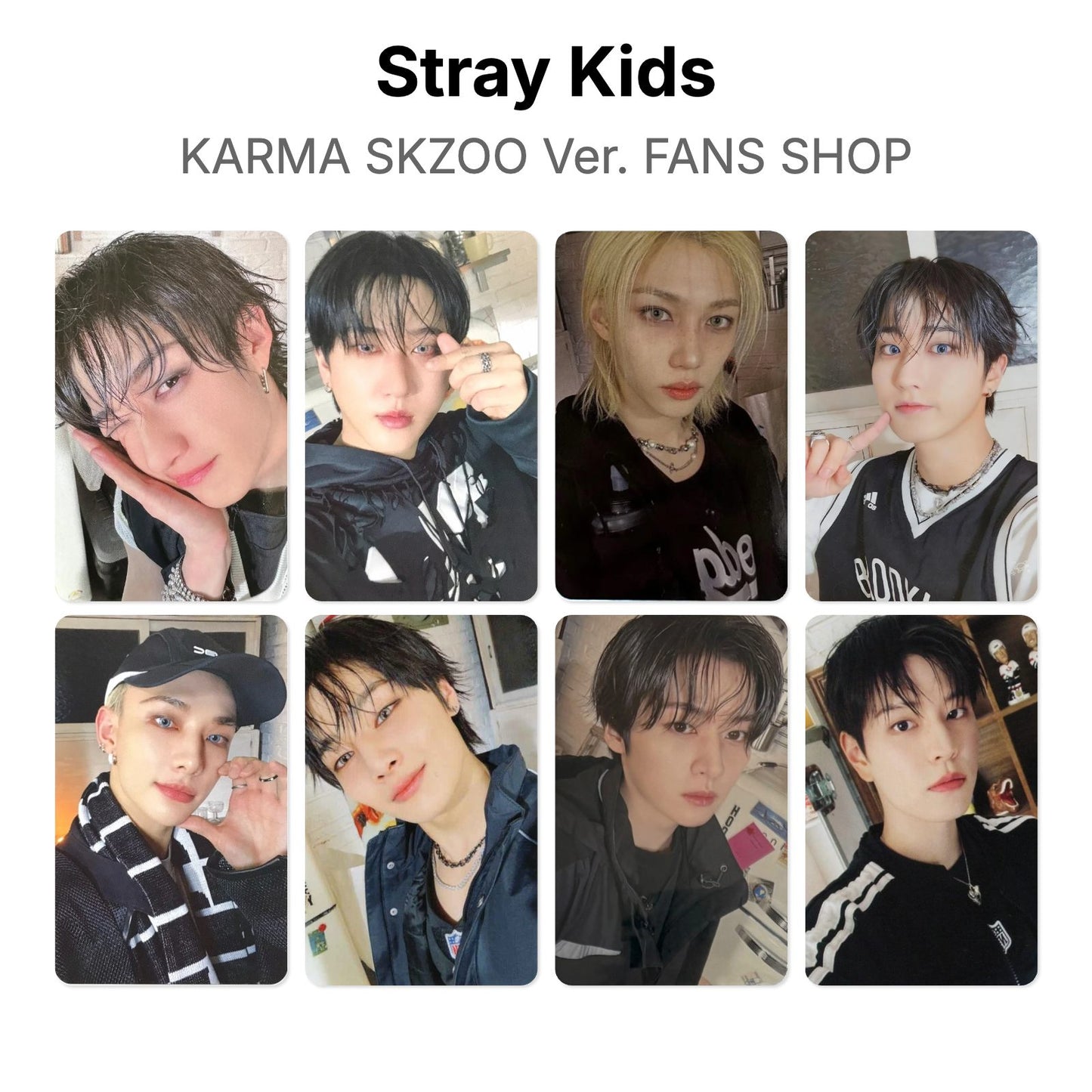 Stray Kids KARMA SKZOO Ver. FANS SHOP photocard officielle