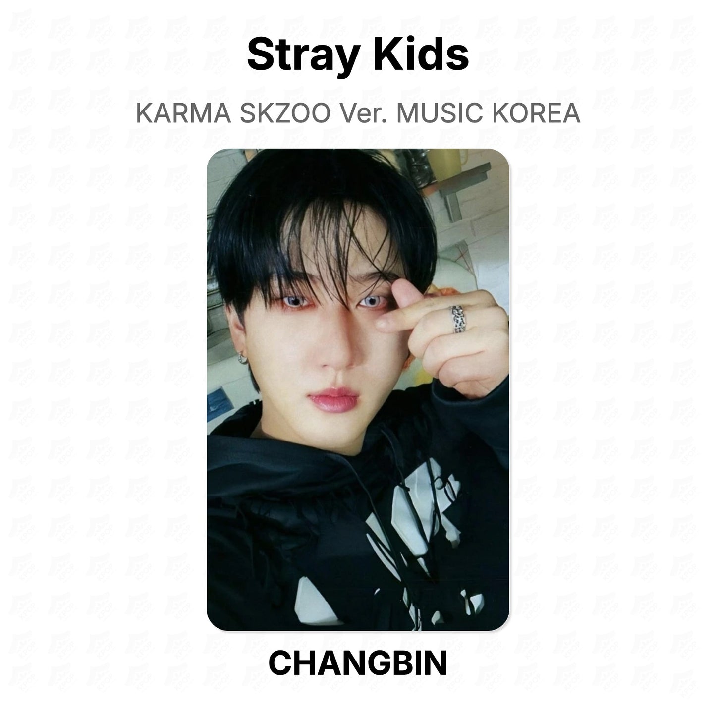Stray Kids KARMA SKZOO Ver. MUSIC KOREA Official Photocard