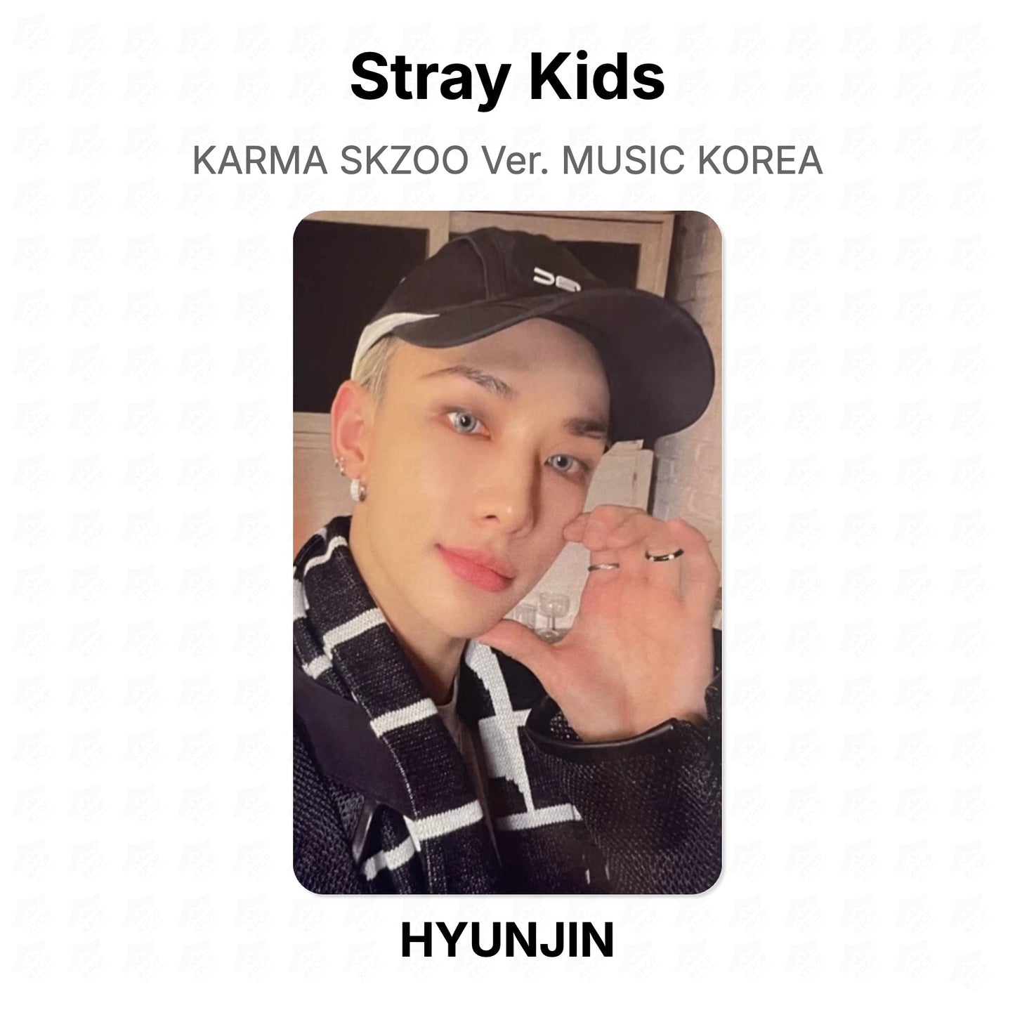 Stray Kids KARMA SKZOO Ver. MUSIC KOREA Official Photocard