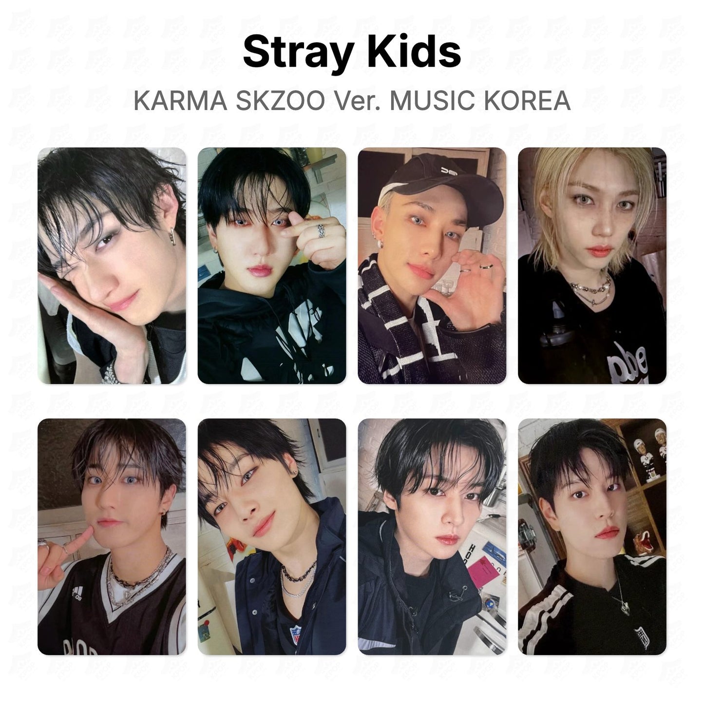 Stray Kids KARMA SKZOO Ver. MUSIC KOREA Official Photocard