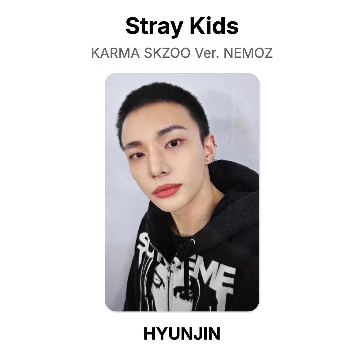 Stray Kids KARMA SKZOO Ver. NEMOZ photocard oficial