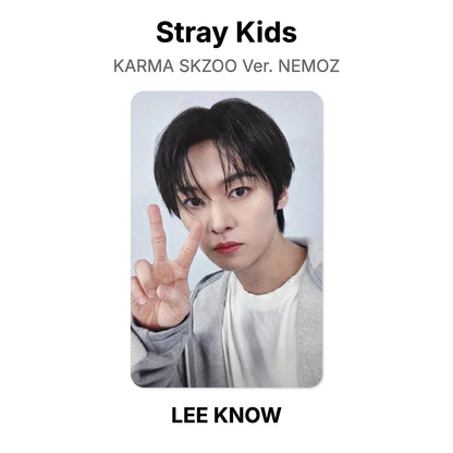 Stray Kids KARMA SKZOO Ver. NEMOZ photocard oficial