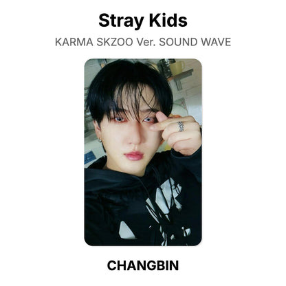 Stray Kids KARMA SKZOO Ver. SOUND WAVE photocard oficial