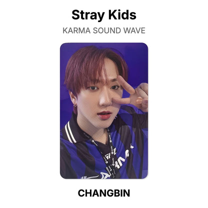 Stray Kids KARMA SOUND WAVE photocard oficial