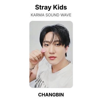 Stray Kids KARMA SOUND WAVE photocard oficial
