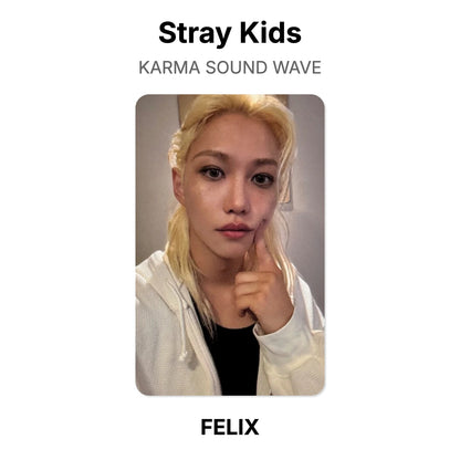 Stray Kids KARMA SOUND WAVE photocard oficial