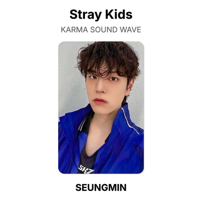 Stray Kids KARMA SOUND WAVE photocard oficial