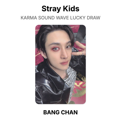 Stray Kids KARMA SOUND WAVE LUCKY DRAW Official Photocard