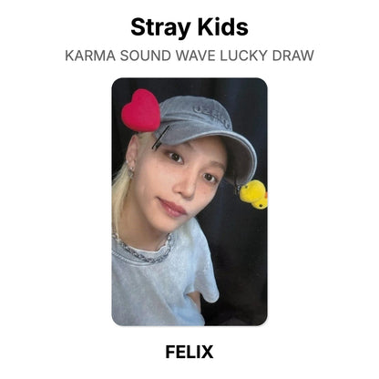 Stray Kids KARMA SOUND WAVE LUCKY DRAW Official Photocard