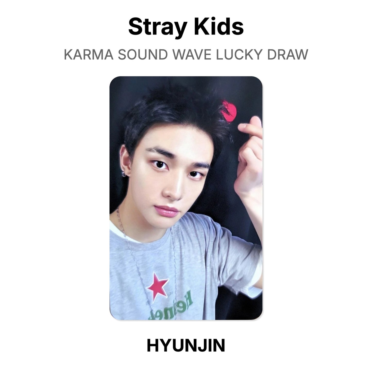 Stray Kids KARMA SOUND WAVE LUCKY DRAW Official Photocard