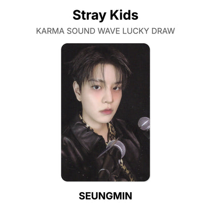 Stray Kids KARMA SOUND WAVE LUCKY DRAW Official Photocard